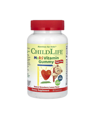 Дитячі мультивітаміни з ДГК та лютеїном, Multi Vitamin Gummy - 90 gummies