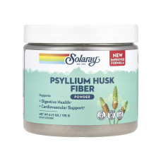 Лушпиння подорожника, Psyllium Husk Fiber Powder - 175g Unflavored