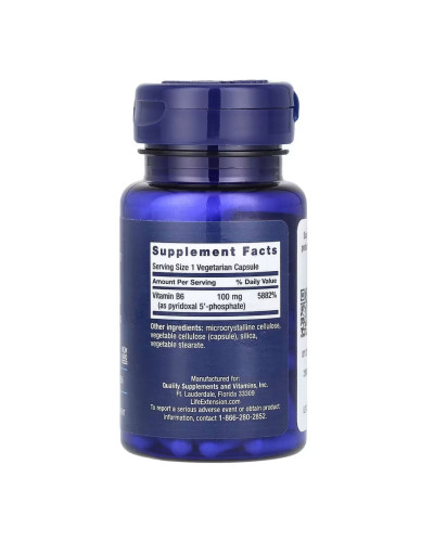 Pyridoxal 5'-Phosphate Caps 100 mg - 60 vcaps