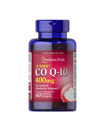 Q-SORB™ CO Q-10 400 mg - 60 Rapid Release Softgels