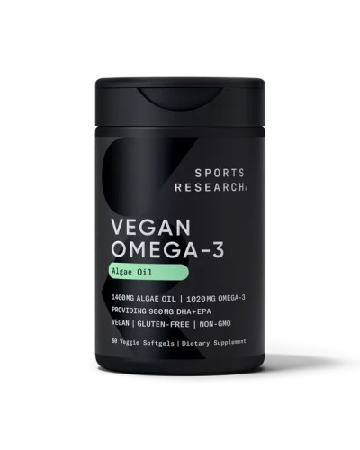 Веганська Омега-3, Vegan Omega-3 1400mg - 60 softgels