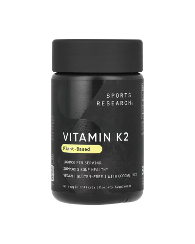 Vitamin K2 100mcg - 60 veggie softgels